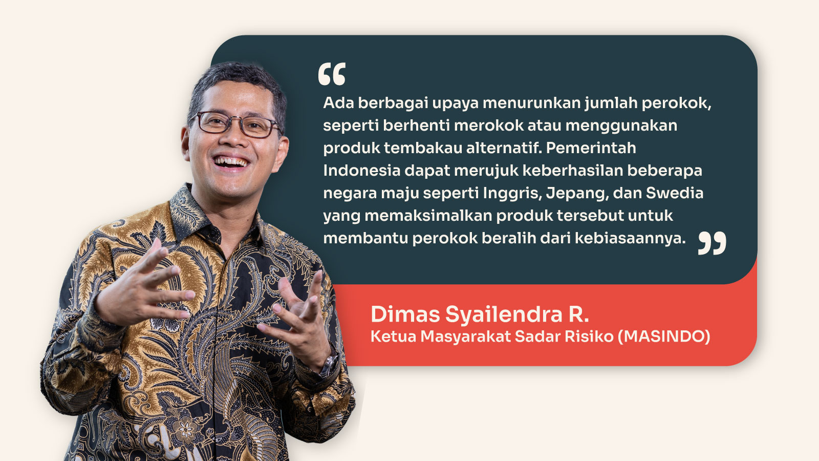 Ilustrasi untuk Indonesia Dapat Manfaatkan Produk Tembakau Alternatif untuk Tekan Prevalensi Merokok